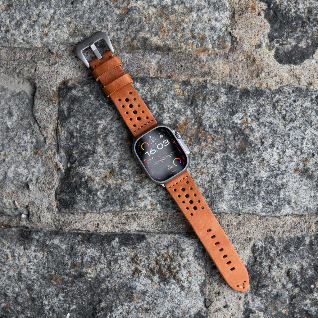 Racing Leather Strap Robust