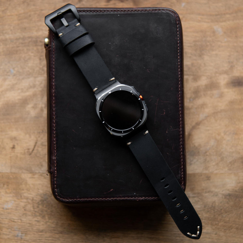 Leather Strap R01 for Samsung Galaxy Watch Ultra Robust