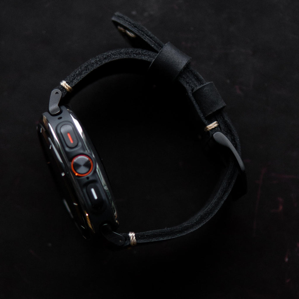 Leather Strap R01 for Samsung Galaxy Watch Ultra Robust