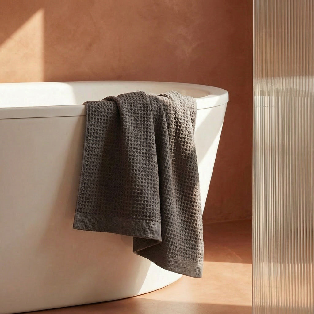 Sedona Australian Cotton Waffle Towels Italic