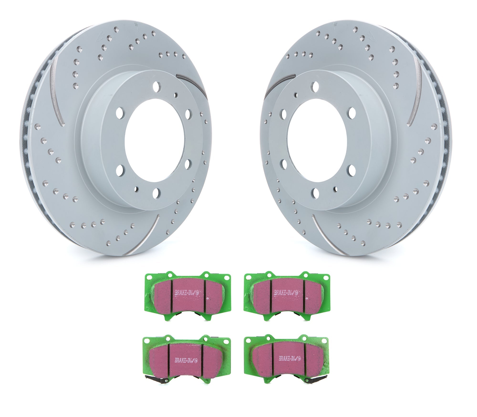 Disc Brake Pad and Rotor Kit - S3KF1128 Vinyasa Automotive