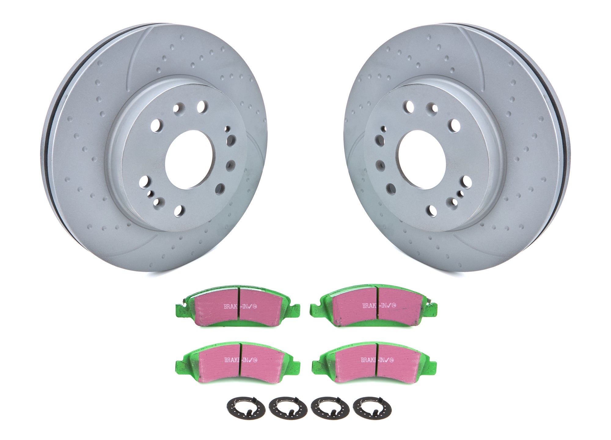 Disc Brake Pad and Rotor Kit - S3KF1195 Vinyasa Automotive