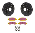 Disc Brake Pad and Rotor Kit - S5KF1470 Vinyasa Automotive