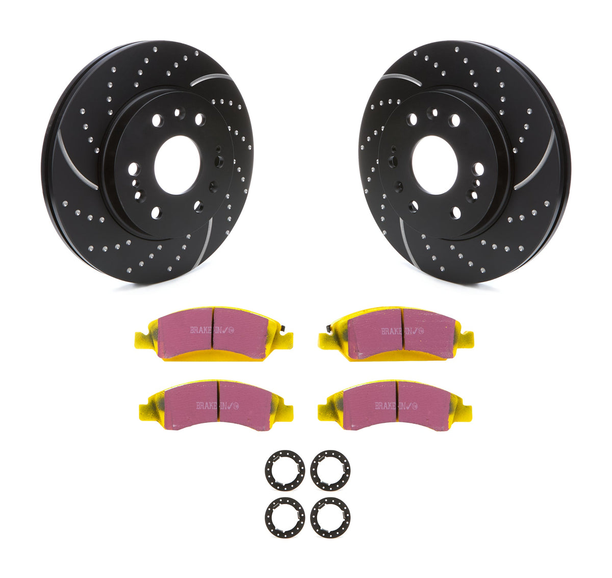 Disc Brake Pad and Rotor Kit - S5KF1470 Vinyasa Automotive