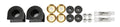 Front Sway Bar Bushings 05-15 Toyota Tacoma Vinyasa Automotive