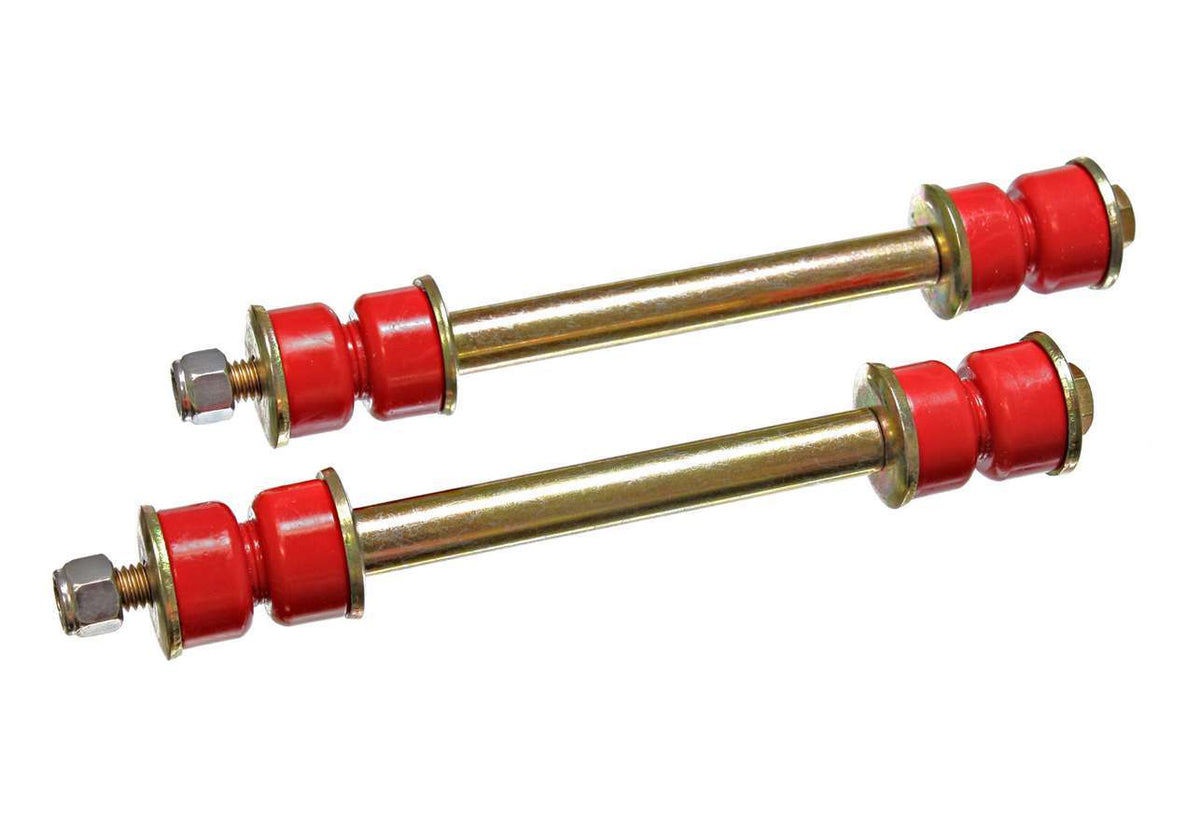 End Link Set Red Vinyasa Automotive