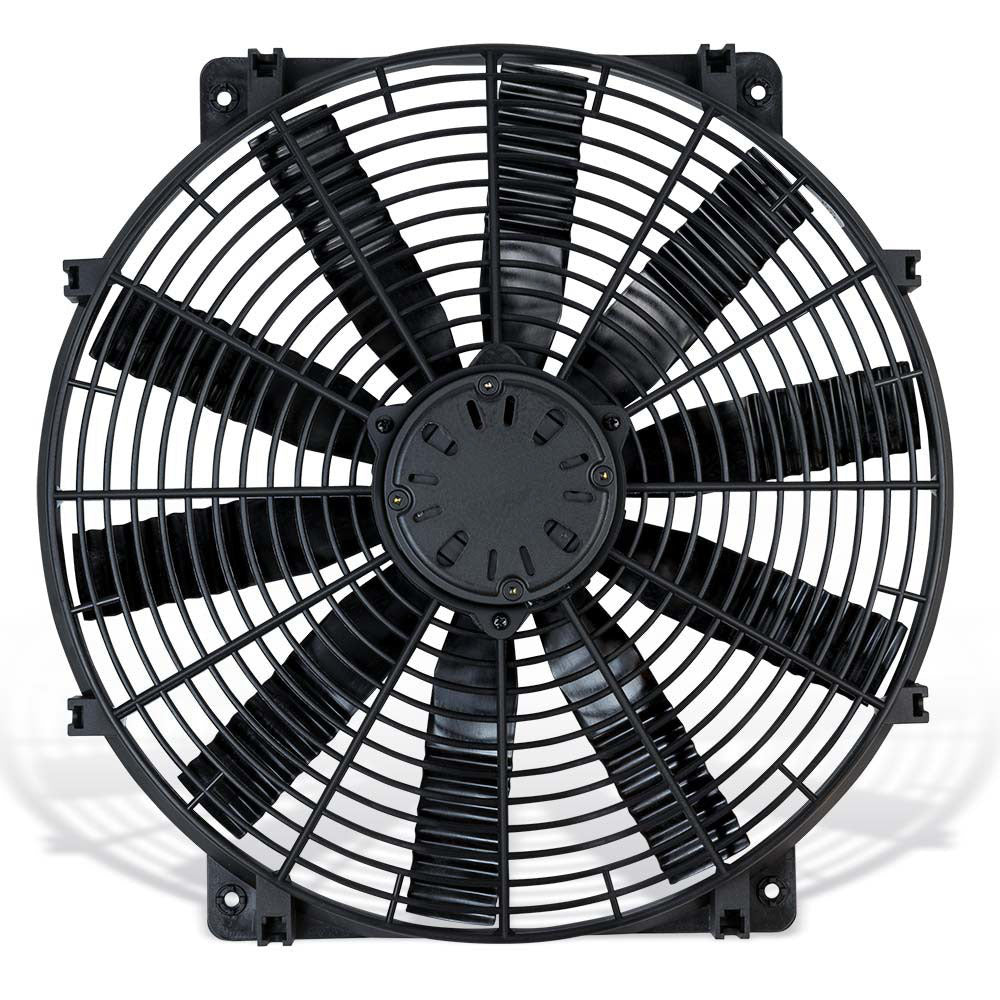Flex-Wave Electric Fan16 in LoBoy Pusher - 105391 Vinyasa Automotive