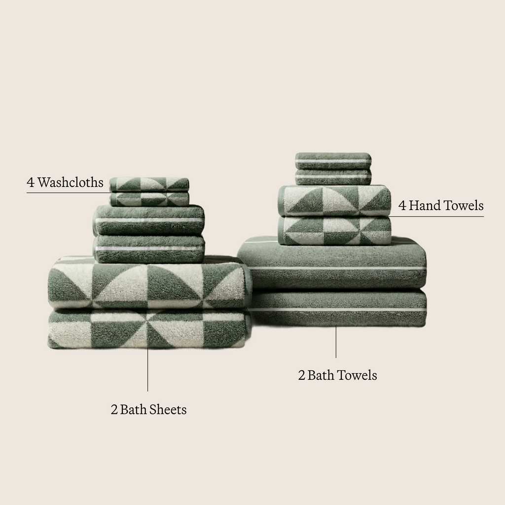 Deia Australian Cotton Towels Italic