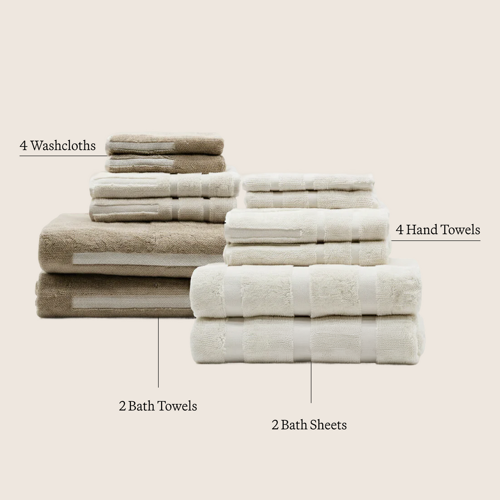 Sorrel Australian Cotton Towels Italic