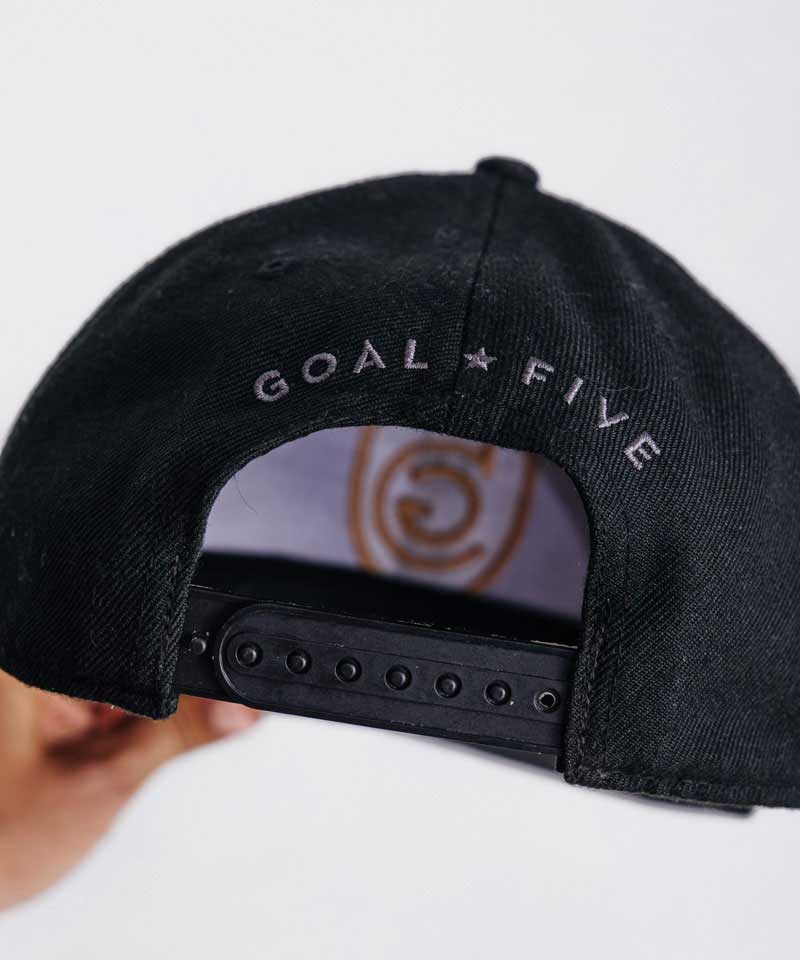 G5 Flat Billed Snap Back Hat Goal Five