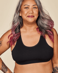 Glide Cotton Racerback Bralette Meadow