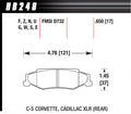 Hp Plus Brake Pads - HB248N650 Vinyasa Automotive