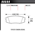 DISC BRAKE PAD Vinyasa Automotive