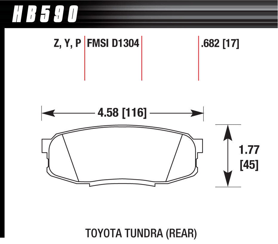 DISC BRAKE PAD Vinyasa Automotive