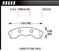 Brake Pad - HB658F570 Vinyasa Automotive