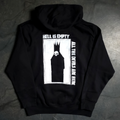 Hell is Empty Zip Up Hoodie Any Means Necessary Clothing