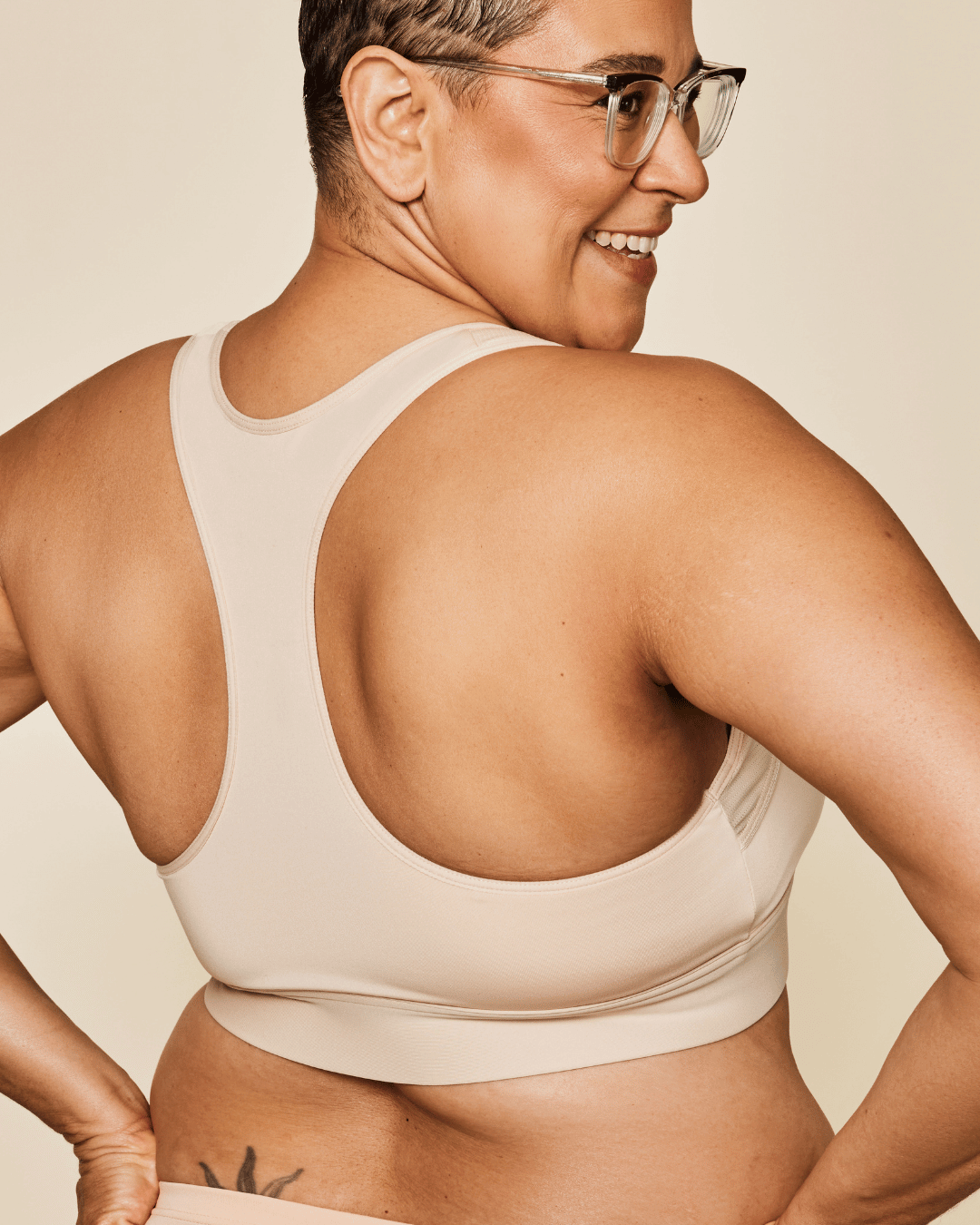 Hero Front‑Closure Sports Bra - Buff Meadow