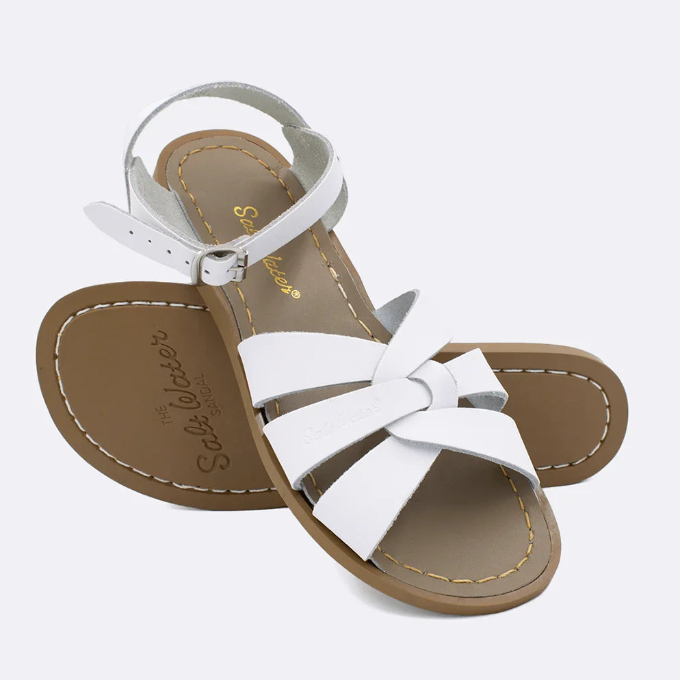 Original Salt-Water® Sandal- White Women's Torn and Trendy