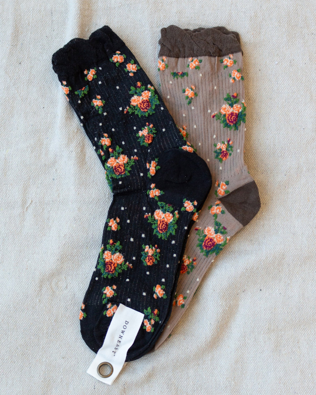 Fall Florals Socks Set Downeast