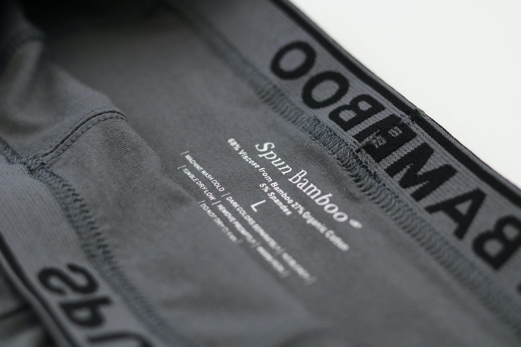 Men’s Bamboo Boxer Briefs — Ultra-Soft, Breathable Everyday Underwear Spun Bamboo