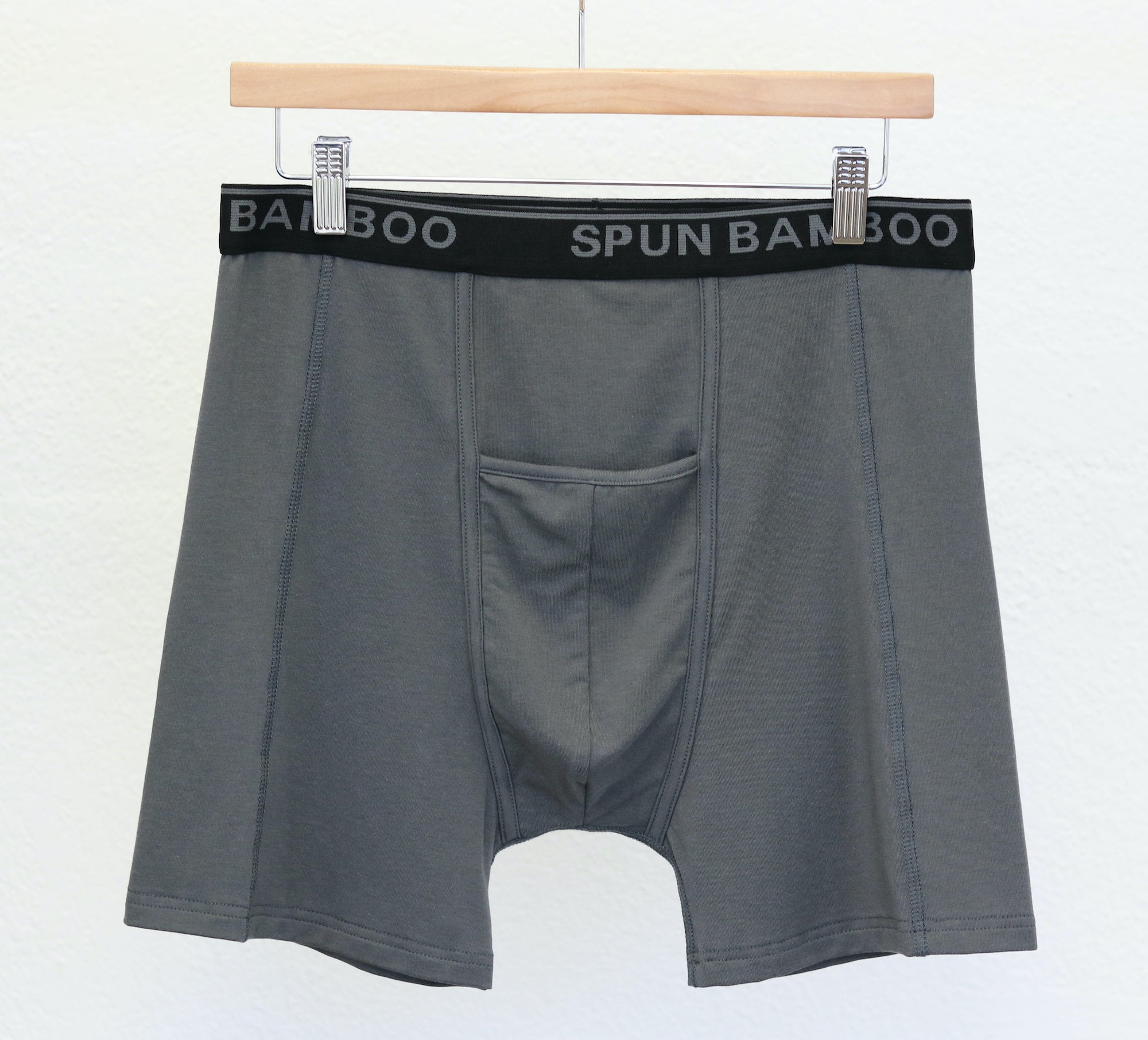 Men’s Bamboo Boxer Briefs — Ultra-Soft, Breathable Everyday Underwear Spun Bamboo