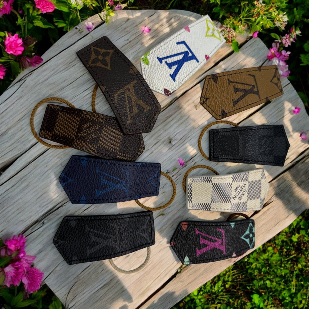 Recycled Louis Vuitton Hair Clip – Upcycled Luxury Accessory ReVuitton