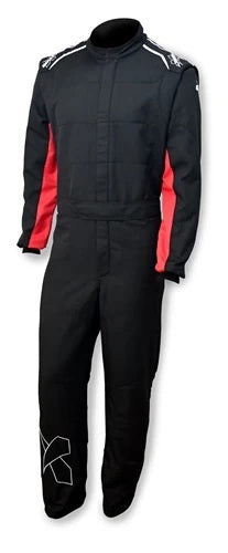 Suit Axis 2.4 1pc XXX- Large Black/Red - 23011807 Vinyasa Automotive