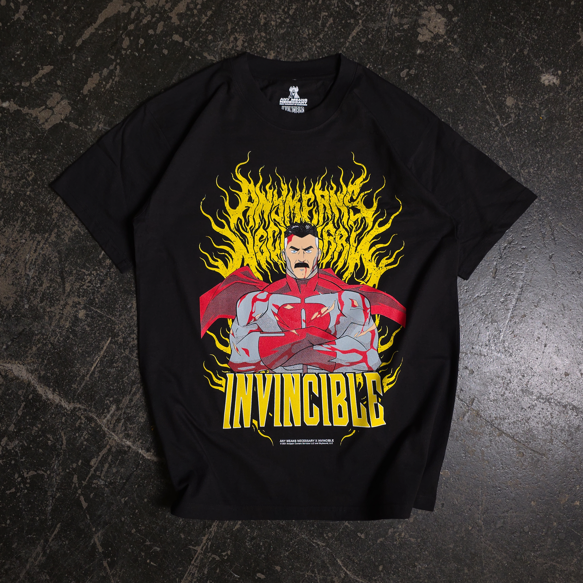 Omni-Man T-Shirt Any Means Necessary Clothing