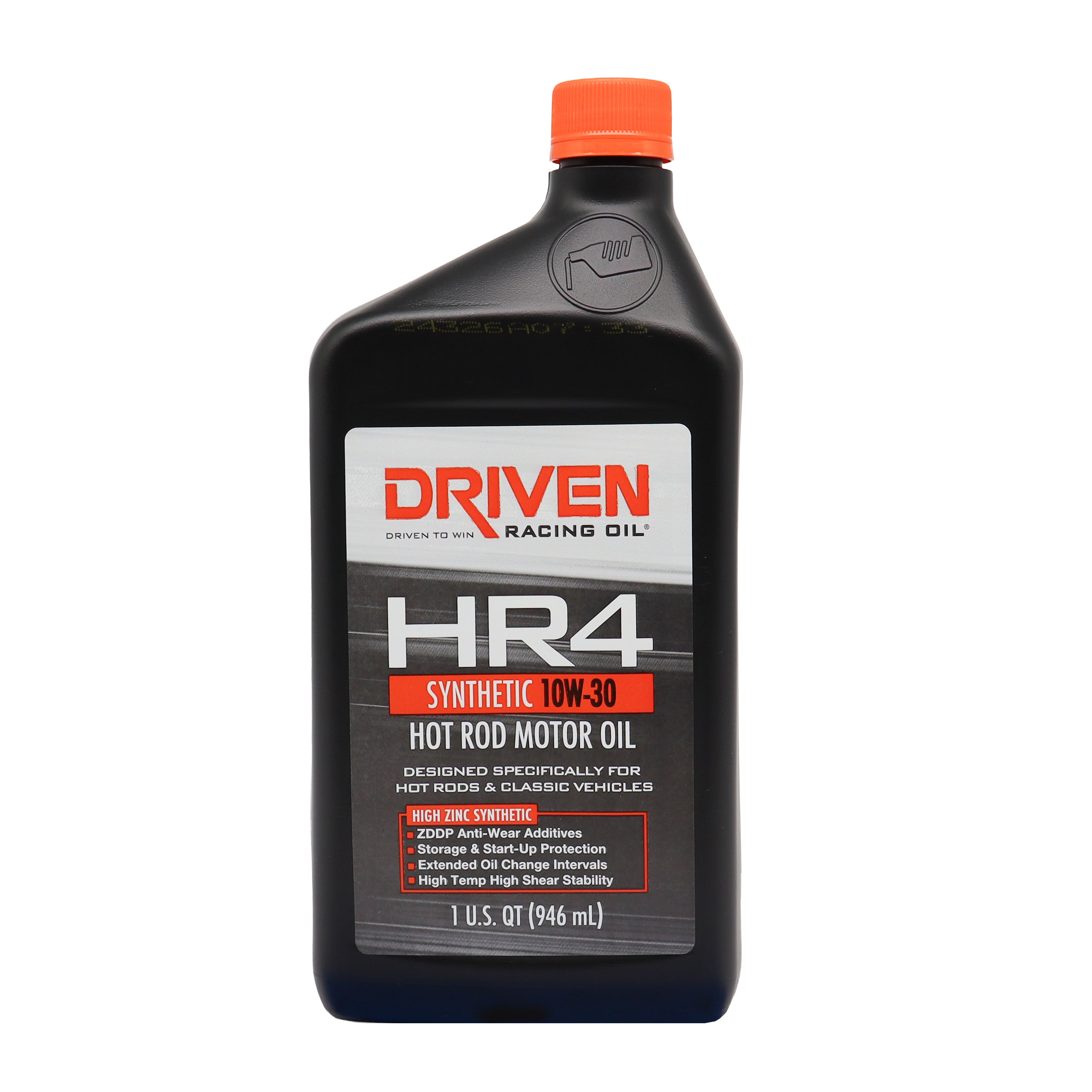 HR4 10w30 Synthetic Oil 1 Qt Bottle Vinyasa Automotive