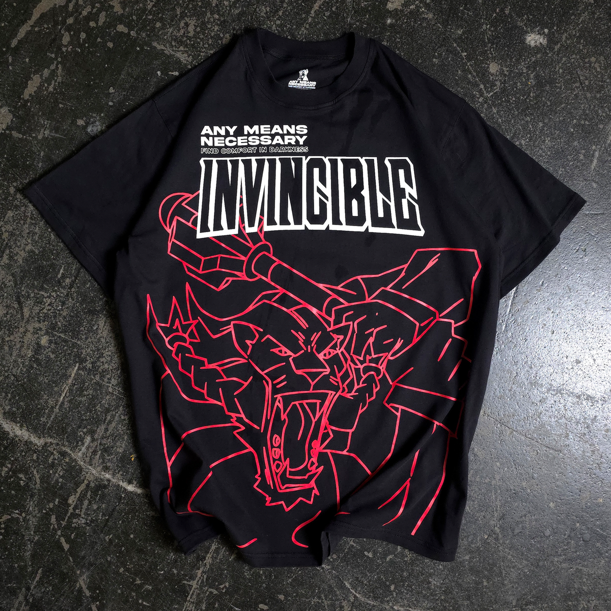 Battle Beast Line Art Series T-Shirt Any Means Necessary Clothing