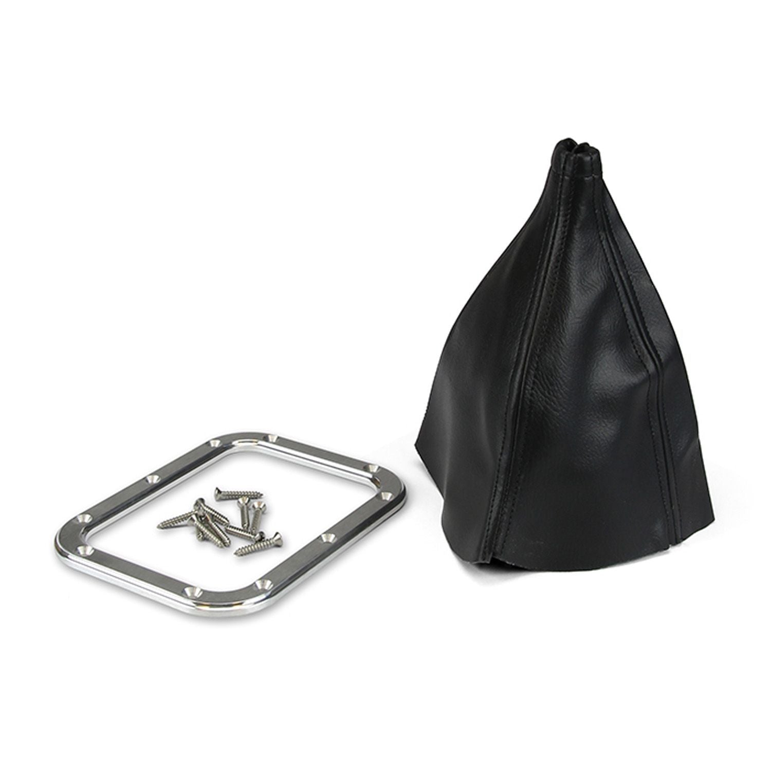 BILLET RECTANGULAR BOOT W/RING Vinyasa Automotive