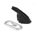 Billet Flr Mount Hb Ring with/Boot - 70BHBF Vinyasa Automotive