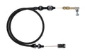 Throttle Cable 24IN. Black Stainless - XTC1000MOD Vinyasa Automotive