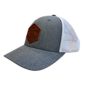 Leather Patch Trucker Hat