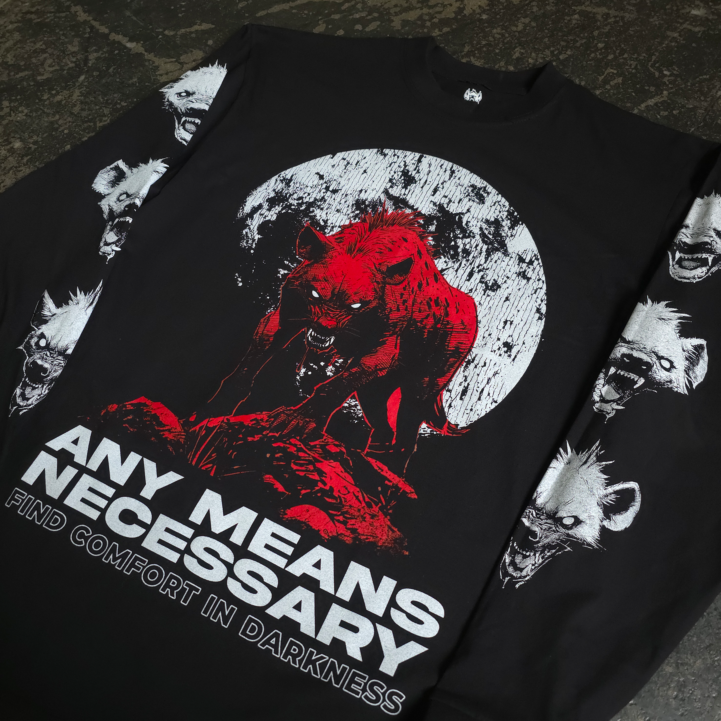 Prey Long Sleeve T-Shirt Any Means Necessary Clothing