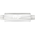 Muffler 3IN Round Stainless 20IN - 12867 Vinyasa Automotive