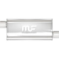 Muffler Stainless 3IN Inlet/Outlet - 14239 Vinyasa Automotive
