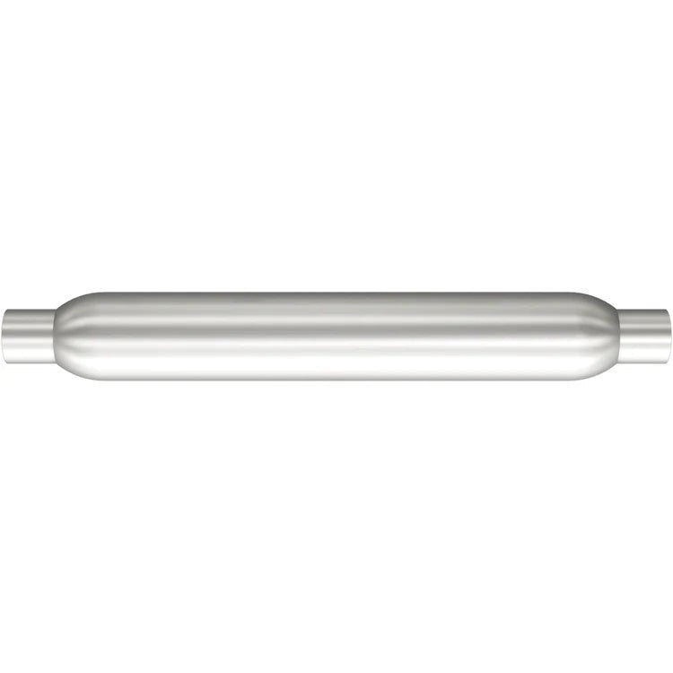 Glass Pack Muffler 2in Aluminized Small - 18124 Vinyasa Automotive