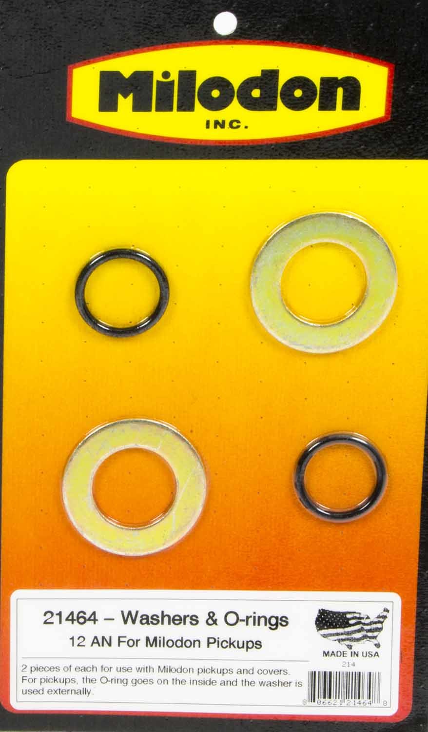 -12an Large Washers & O-Rings (2-Each) - 21464 Vinyasa Automotive