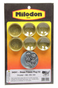 BBM Brass Freeze Plug Kit - 34041 Vinyasa Automotive