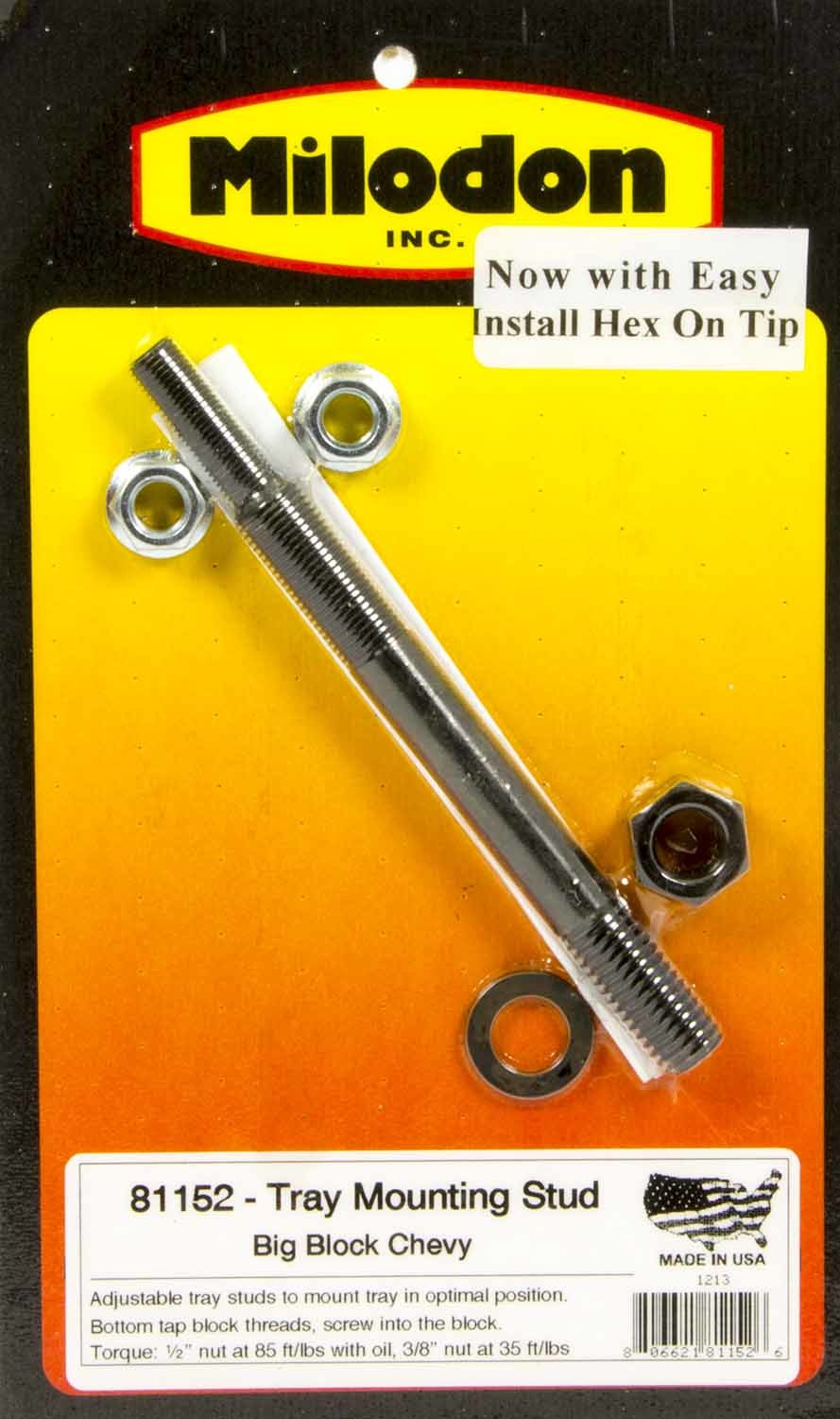 1/2in Windage Tray Stud - 81152 Vinyasa Automotive