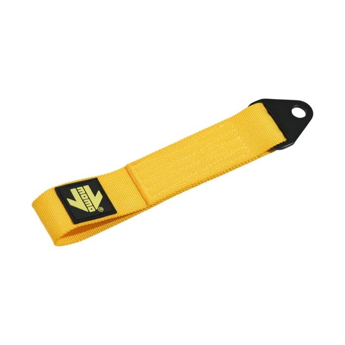 MOMO Racing Tow Strap - Yellow - MTOWYL Vinyasa Automotive