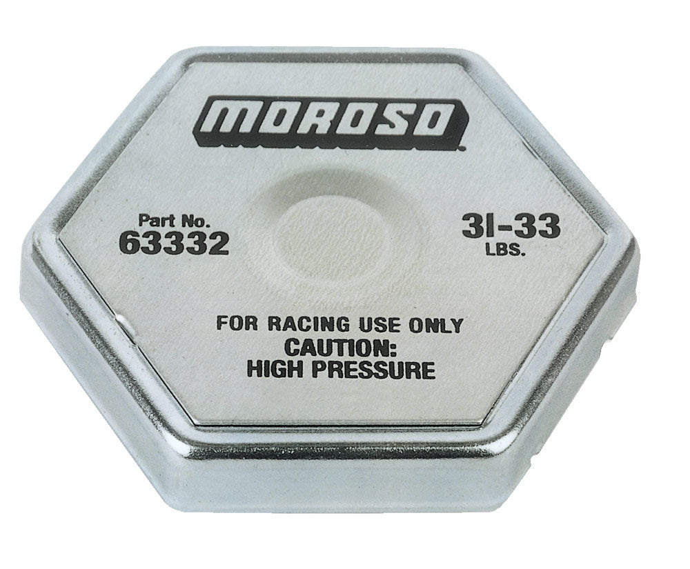 Radiator Cap 31-33 psi Hexagon Vinyasa Automotive