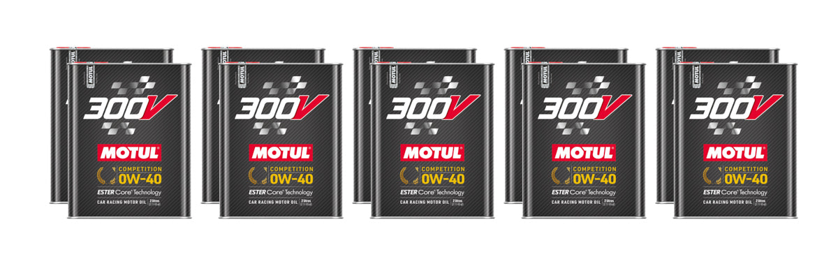 300V Competition Oil 0w40 Case 10 x 2 Liter - 110857 Vinyasa Automotive