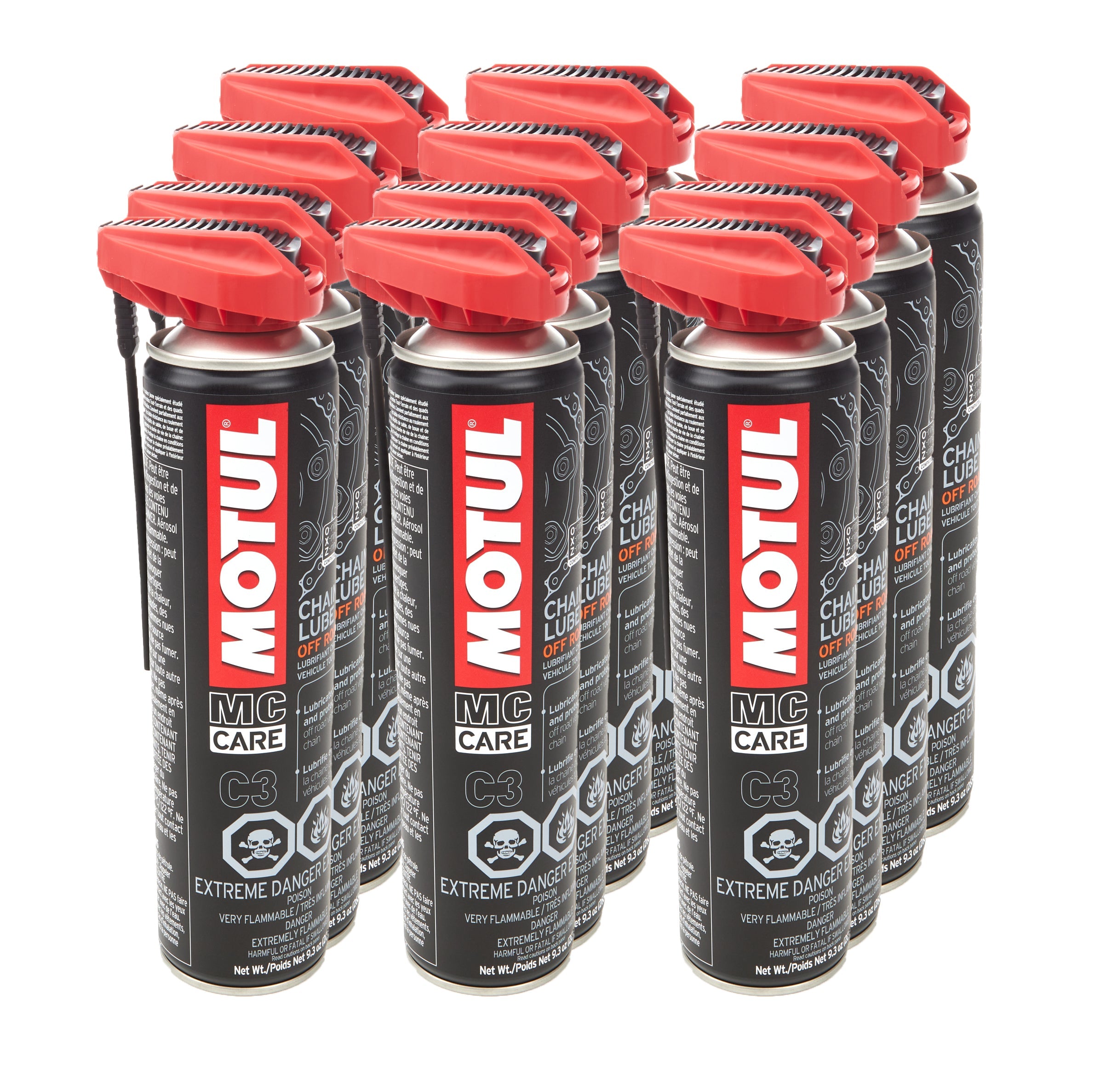 C3 Chain Lube Case 12 x 9.3 Ounces - 111820 Vinyasa Automotive
