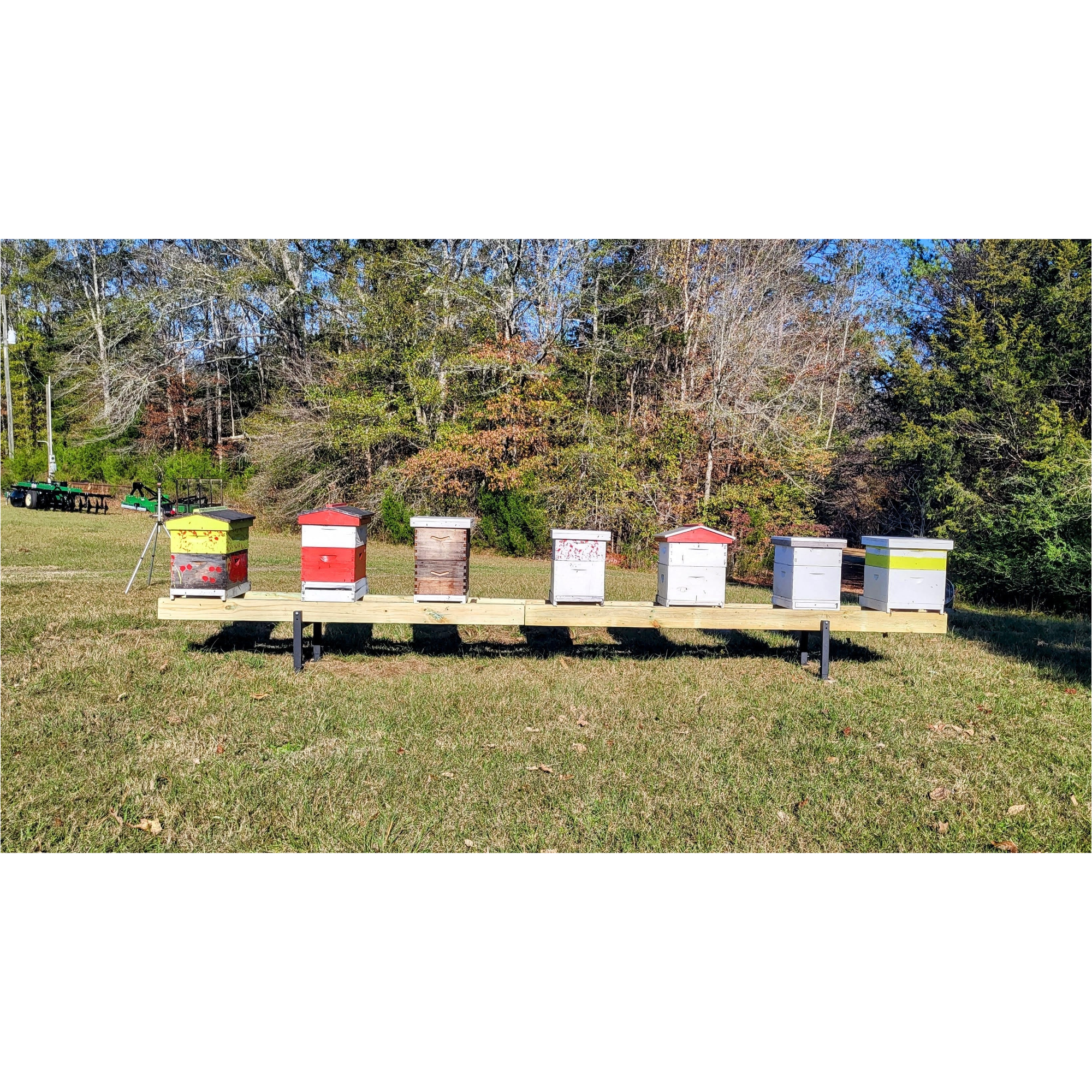 Metal Hive Stand with Adjustable Legs Foxhound Bee Company