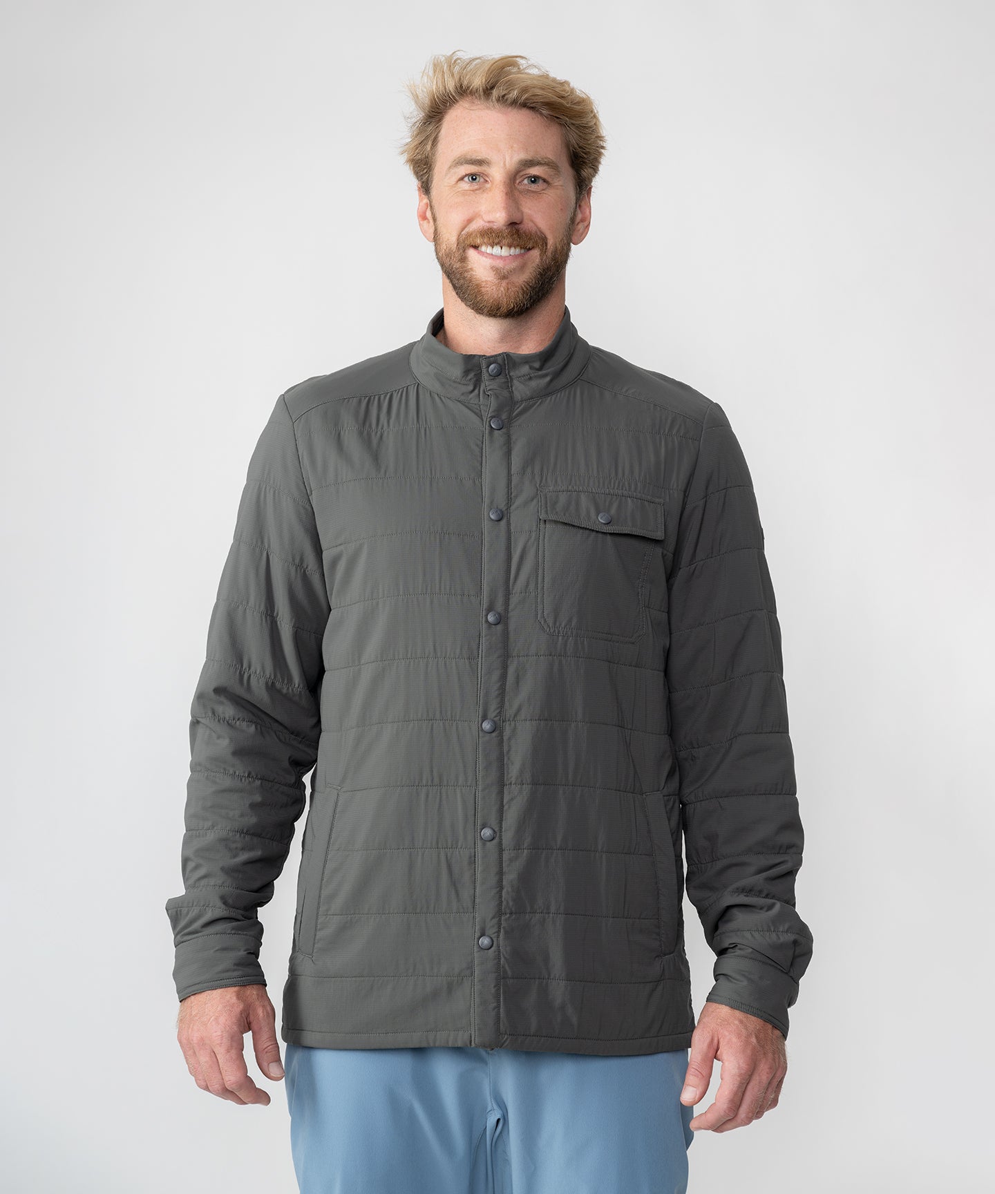 Ms Highlands Shirt Jacket Strafe Outerwear