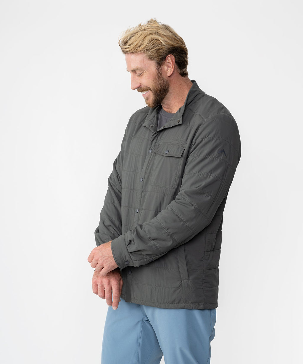 Ms Highlands Shirt Jacket Strafe Outerwear