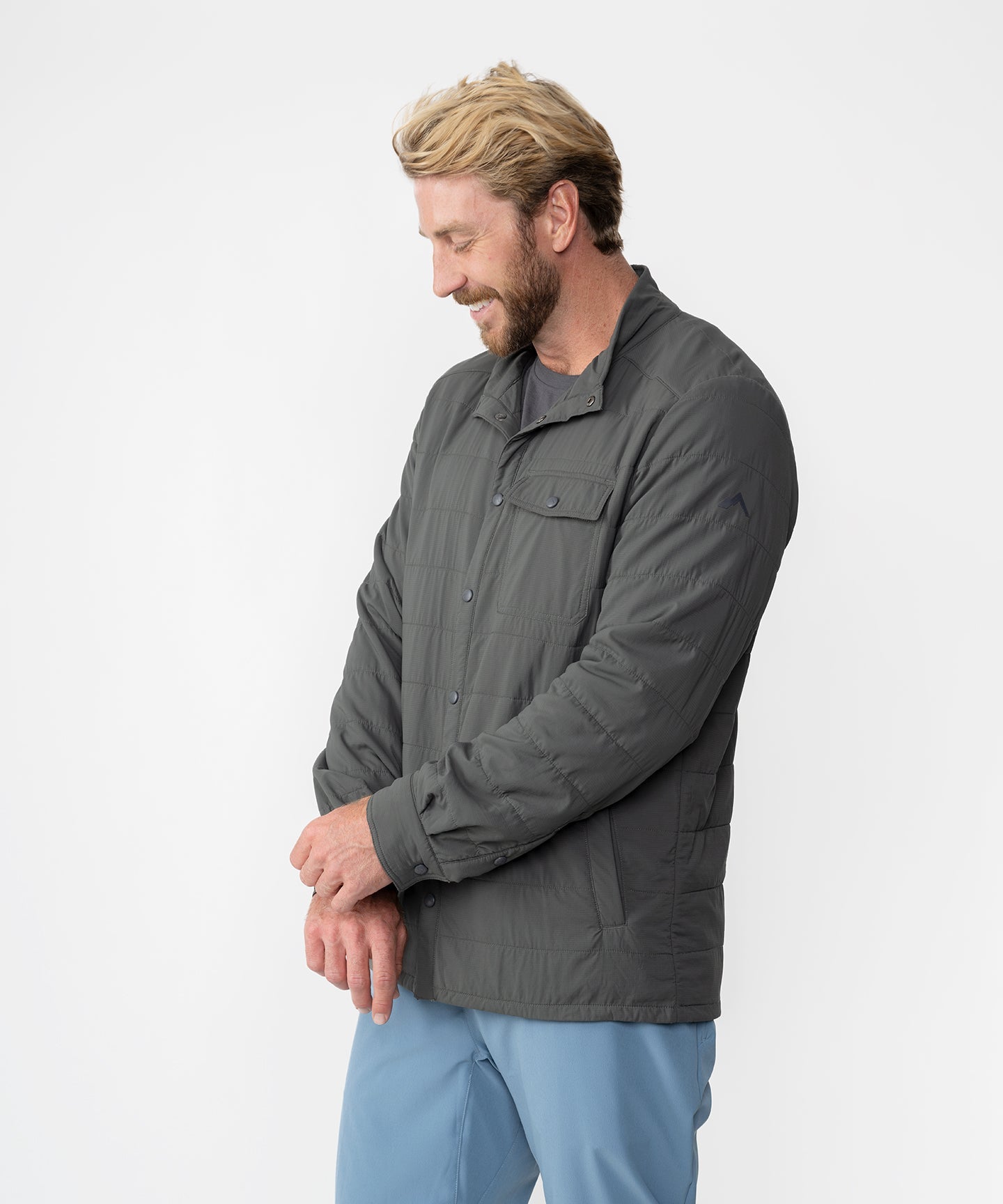 Ms Highlands Shirt Jacket Strafe Outerwear