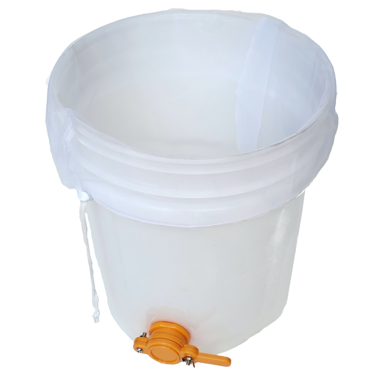 Nylon Honey Strainer Bags for 5 Gallon Bucket - 2 Pack Foxhound Bee Company